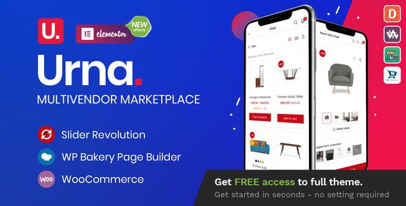 Urna – Tüm Sektörlere Uygun Çok Amaçlı WooCommerce WordPress Teması (v2.5.3)
