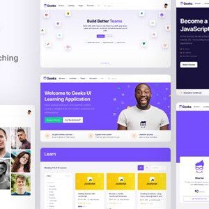 Geeks – Çevrimiçi Eğitim ve Kurs Pazaryeri WordPress Teması (Güncel Sürüm)